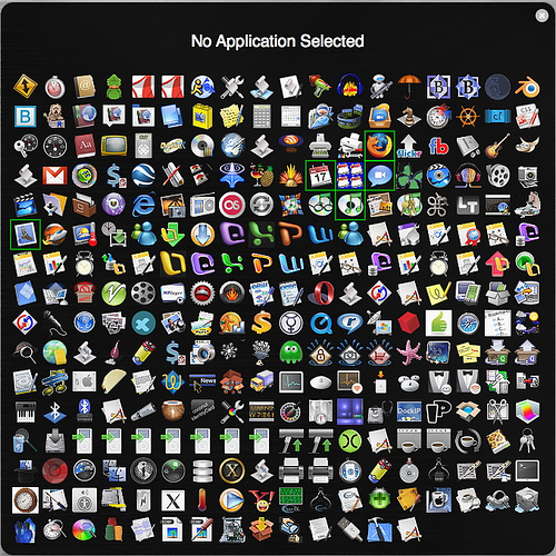 Aplicaciones y más aplicaciones. Foto cortesía de Don Nunn