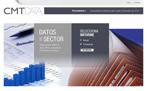 CMTDATA: web de estadísticas de la CMT