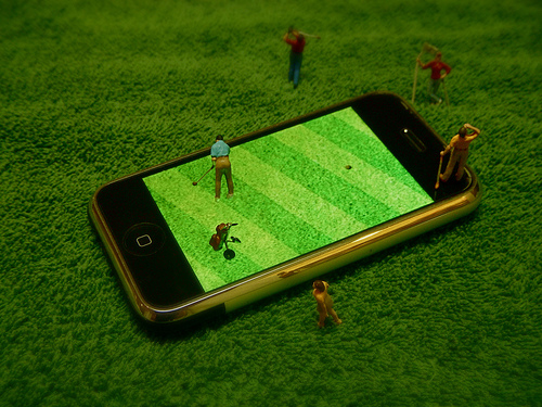 Golf en el móvil