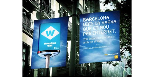 Barcelona, una de las ciudades españolas con wifi. Foto: Ayuntamiento de Barcelona