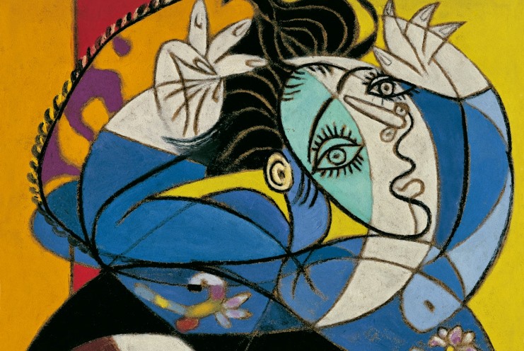 Mujer con los brazos levantados. Fuente: Museo Picasso de Málaga