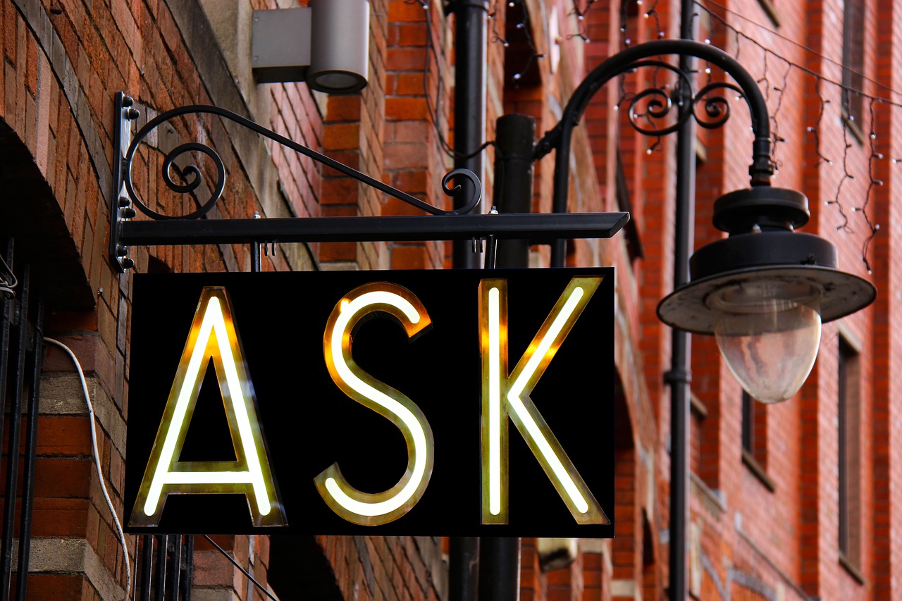 Pregunta, pregunta... Foto en Pixabay
