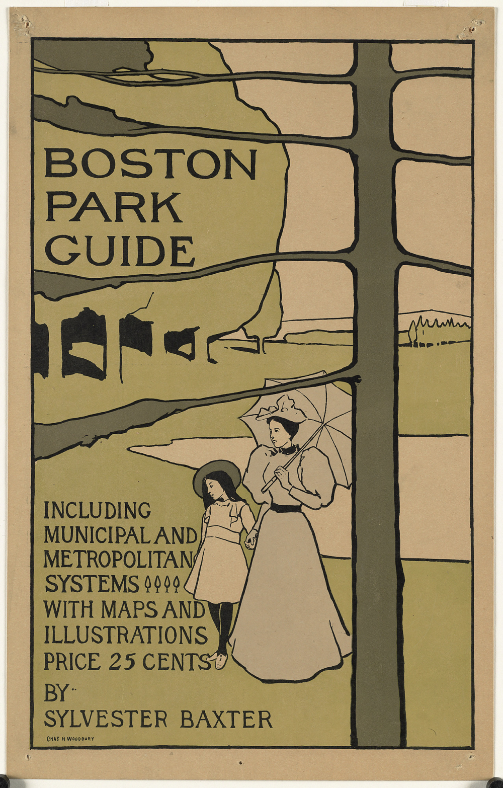 Boston park guide, circa 1895