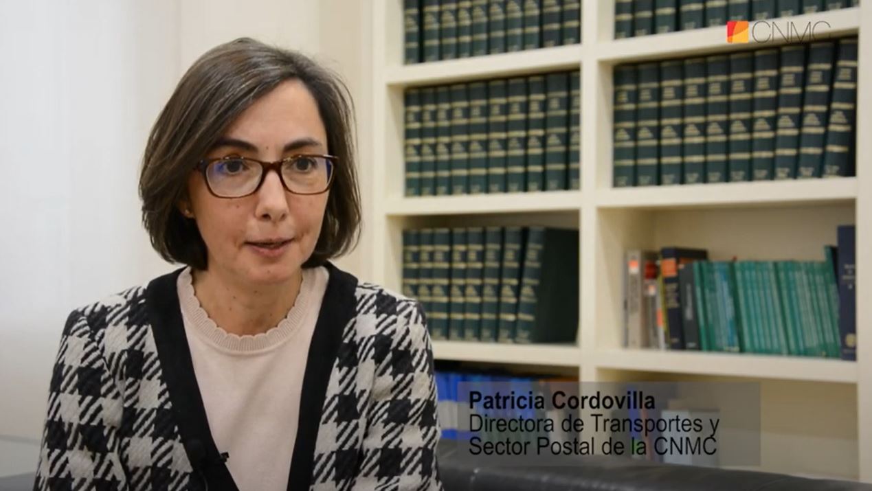 Patricia Cordovilla, Directora de Transportes y Postal
