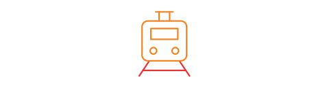 Ferroviario Símbolo de un tren.