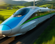 Tren de alta velocidad en circulación