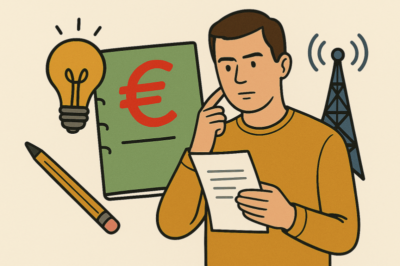 Satisfacción de los usuarios con los servicios de telecomunicaciones y energía.