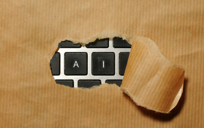 Teclado de ordenador con las teclas AI (Inteligencia Artificial).