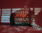 pantalla código error