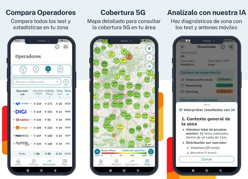 Tutorial del test de velocidad de la CNMC