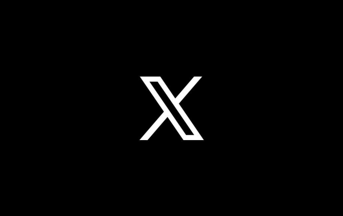 Logotipo de la red social X